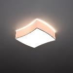 Stropna svetilka SQUARE 1 bela (39x35x11.5cm)
