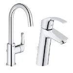 Enoročne armature za umivalnik - povišane