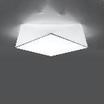 Stropna svetilka HEXA 45 bela (45x45x15cm)