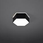 Stropna svetilka SUNDE 11 črna (30.5x26.5x11.5cm)