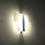 Stenska svetilka MASSIMO chrom (39x6x28cm)
