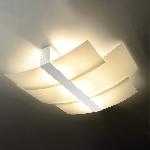 Stropna svetilka CELIA bela (61x53x7cm)