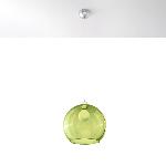 Obesna svetilka BALL zelena (30x30x120cm)