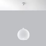 Obesna svetilka BALL bela (30x30x120cm)