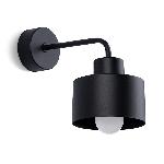 Stenska svetilka SAVAR 1 črna (22x20x20cm)