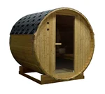 Zunanja finska savna Sanotechnik Tromso L (4 osebe), 190x180x192cm