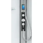 Kompletna tuš kabina Sanotechnik Miami BLACK - panel