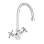 Armatura za umivalnik Unitas Stil 07064 - J-izliv 140mm, Crom