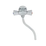 Armatura za kuhinjo Unitas Classic 06251 - zidna, za pretočni grelnik, S-izliv 170mm