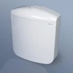 Nadometni kotliček Geberit Montana AP117 (136.530.11.1), duo, beli