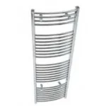 Kopalniški radiatorji - bela barva, sredinski priklop