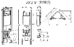 MEPA Varivit WC element E21 BH120 - kotni