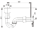 Sifon za pisoar LIV art. 5-155