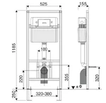 Dimenzije Sanit Ineo Plus