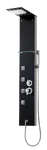 Panel za tuš/masažo Sanotechnik DG8042 Valencia črna 140x22