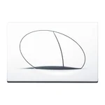 Aktivirna tipka za WC, Liv Selenite ECO bela