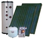 Solarni komplet ploščati 1 BASIC (200 litrov, 4m2)