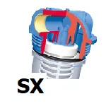 Atlas SX filtri vode s ploščatim tesnenjem