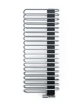 Radiator Terma Michelle (YP RAL9016+MetallicBlack)