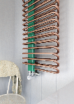 Radiator Terma Michelle (YL Copper+RAL6000)