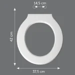 Polisedil WC deska za Dolomite Zelig