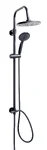 Sanotechnik tuš set BLACK za podometno arm. + okrogla glava