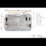 Sanotechnik oasis mini - dimenzije