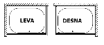 Pulsar - primerjava med LEVA in DESNA